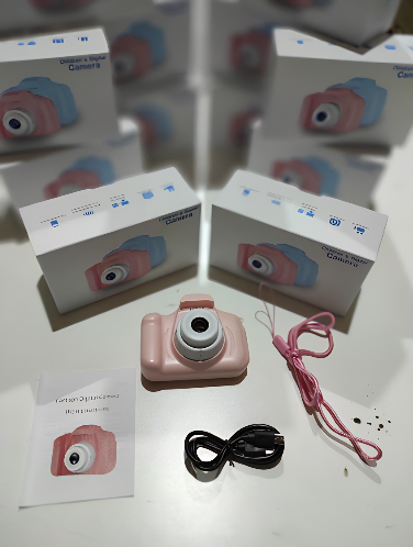 Mini cámara 1280 × 720 con Pantalla 2 Pulgadas Rosa - additional image 5