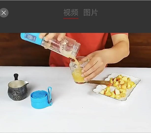 Batidora Licuadora Portable Azul