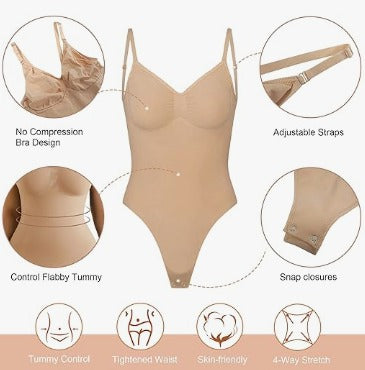 Body Reductor Mujer Beige M/L - additional image 4