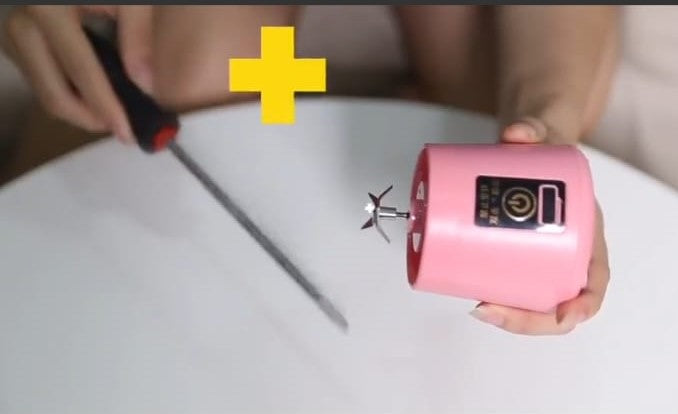 Batidora Licuadora Portable - Rosa