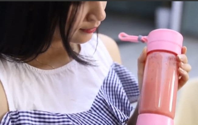 Batidora Licuadora Portable Azul