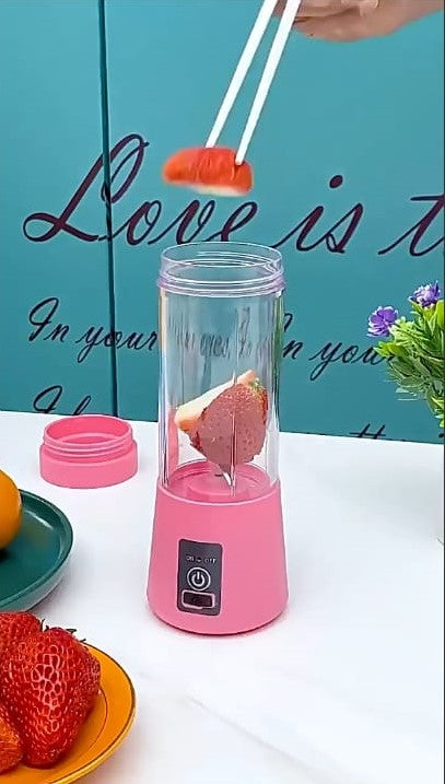 Batidora Licuadora Portable - Rosa