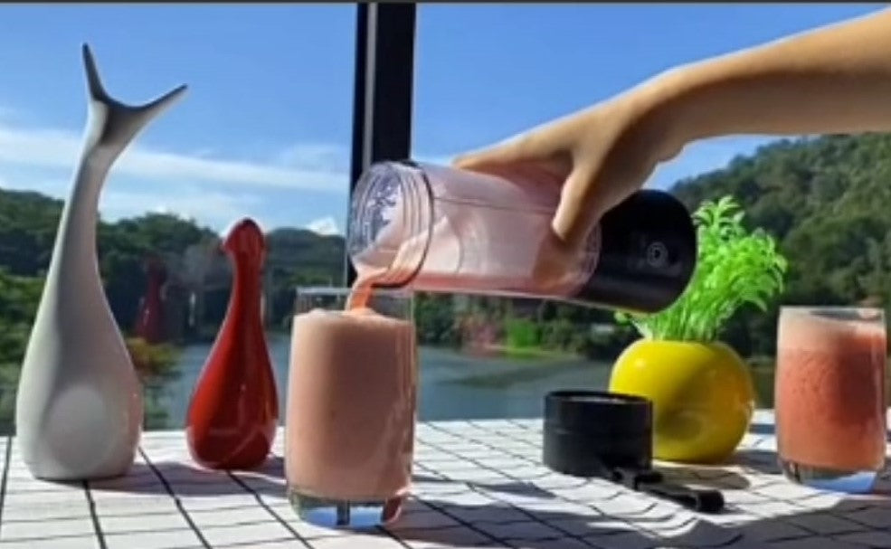 Batidora Licuadora Portable Azul