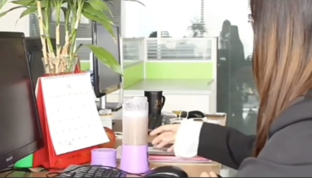 Batidora Licuadora Portable Azul