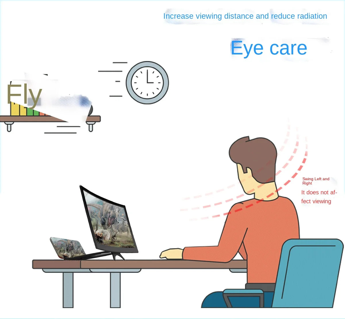 Amplificador Pantalla Curvo 12