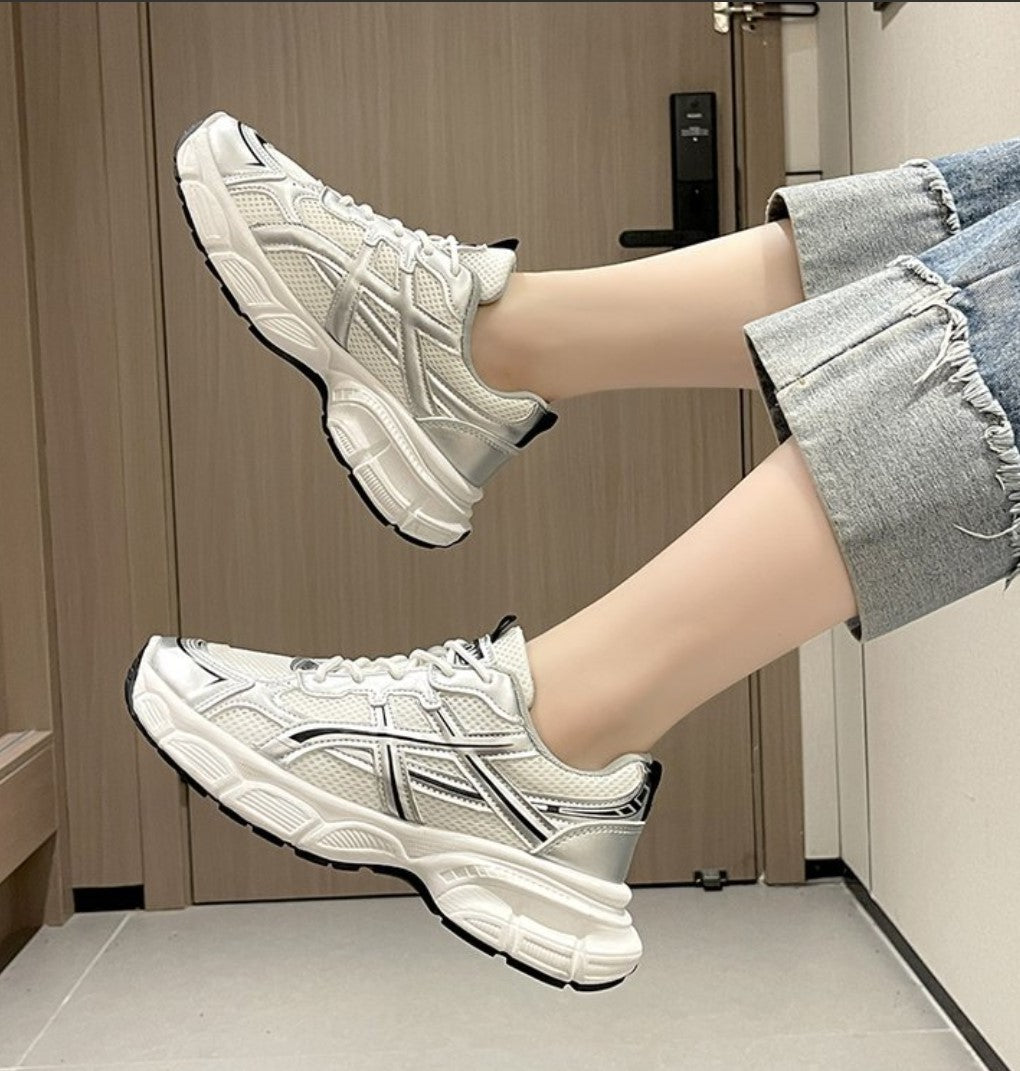 Botines mujer tipo asics filo oro 39