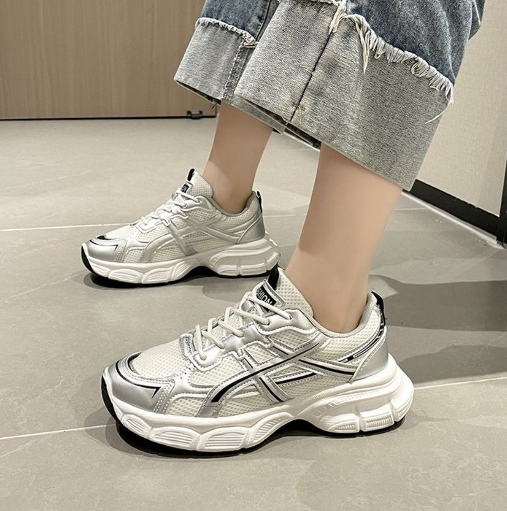 Botines mujer tipo asics filo oro 39