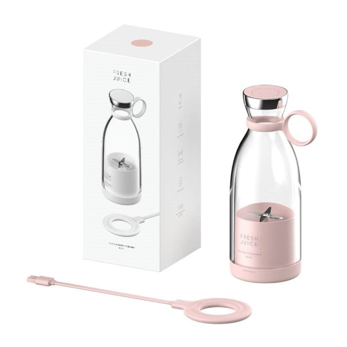 Mini licuadora de vaso portatil verde agua