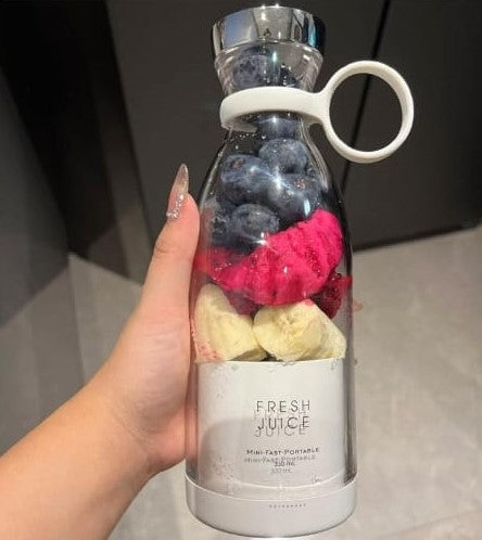 Mini licuadora de vaso portatil celeste