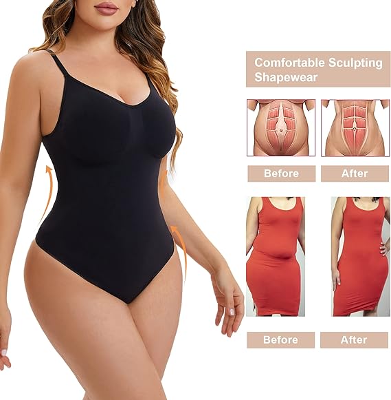 Body Reductor Mujer Negro M/L